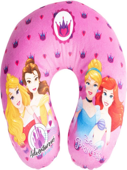 Coussin de Voyage Princesses Disney, Aurora, Belle, Ariel, Cendrillon,Taille Unique - Kiabi
