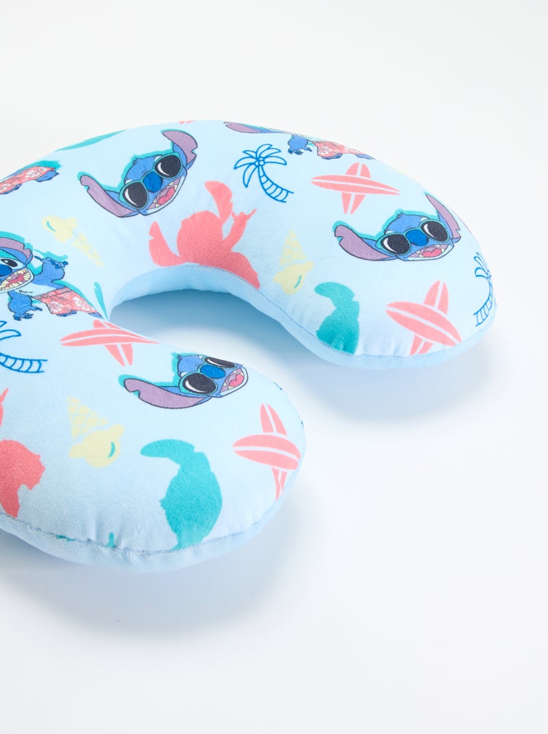 Coussin de voyage 'Stitch' 'Disney' Bleu - Kiabi
