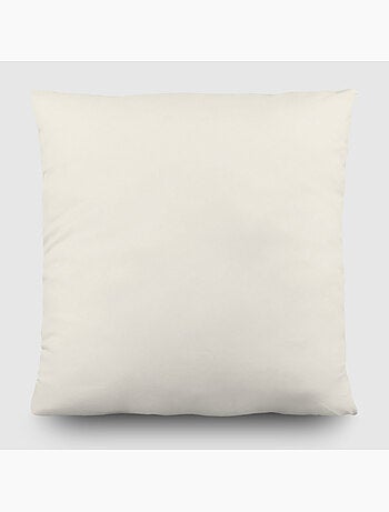 Coussin déco - blanc cassé - 45x45 cm