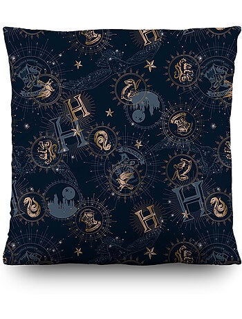 Coussin déco - harry potter hogwarts - 40x40 cm