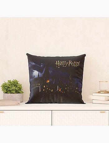 Coussin déco - harry potter hogwarts - 40x40 cm