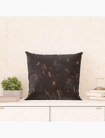 Coussin déco - harry potter hogwarts - 40x40 cm