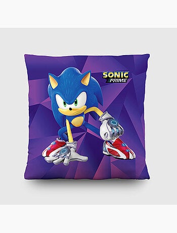Coussin déco - sonic prime - 40x40 cm