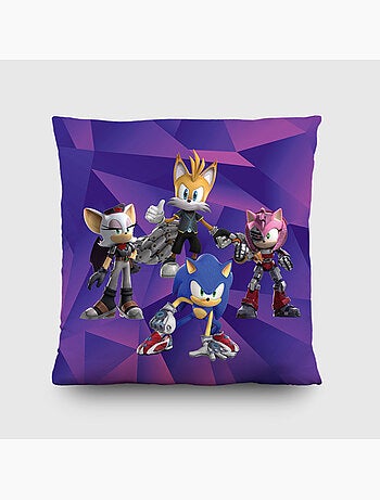 Coussin déco - sonic prime - 40x40 cm