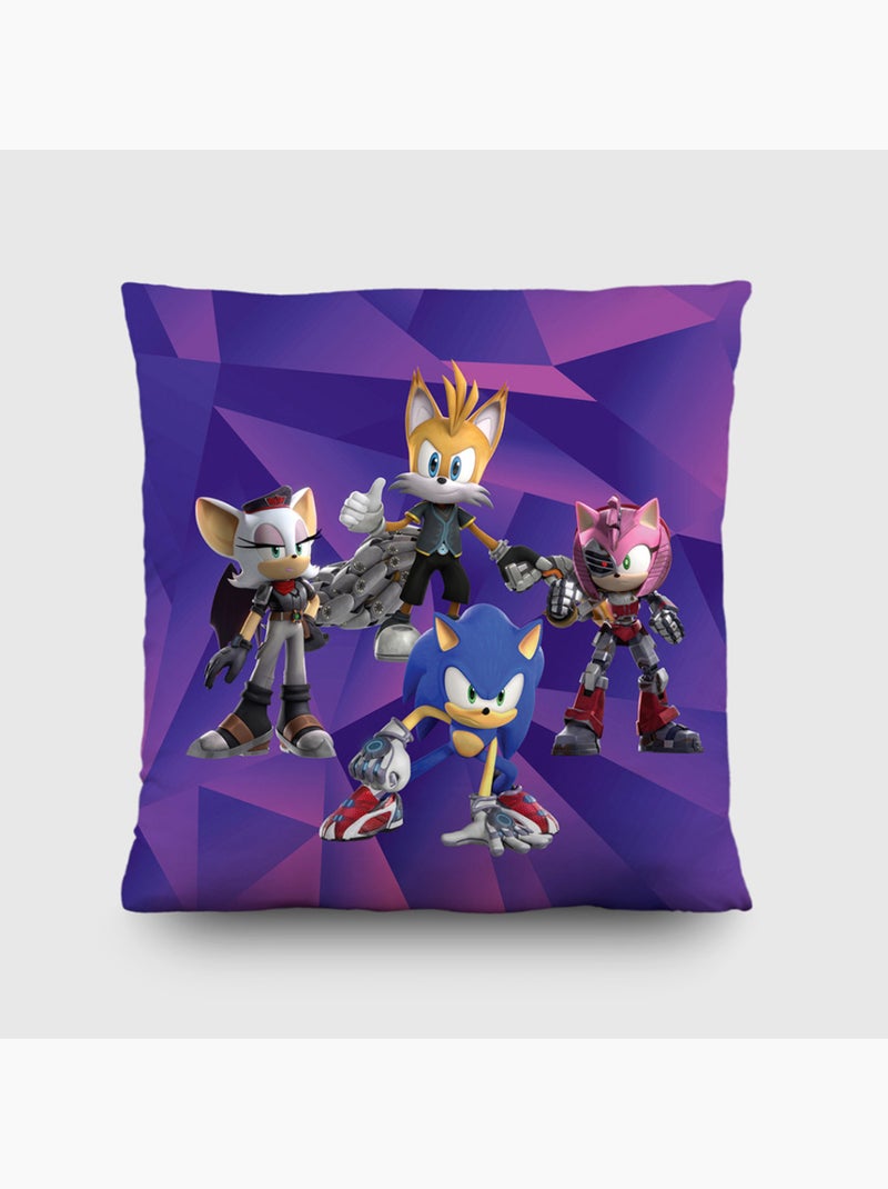 Coussin déco - sonic prime - 40x40 cm Multicolore - Kiabi