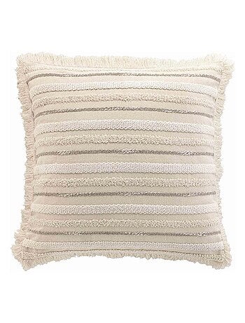 coussin déco Coton ATLAS Douceur d'Intérieur