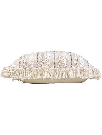 coussin déco Coton ATLAS Douceur d'Intérieur
