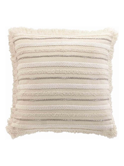 coussin déco Coton ATLAS Douceur d'Intérieur - Kiabi