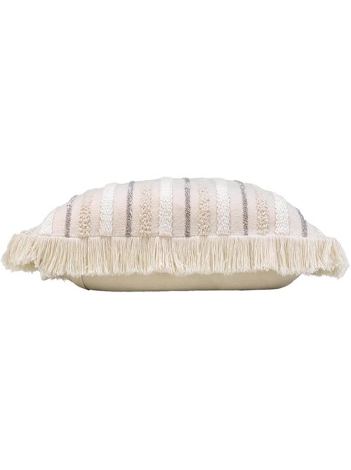 coussin déco Coton ATLAS Douceur d'Intérieur - Kiabi