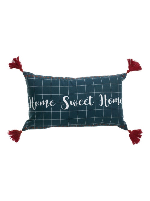 Coussin déco Coton Sweet Home - Kiabi