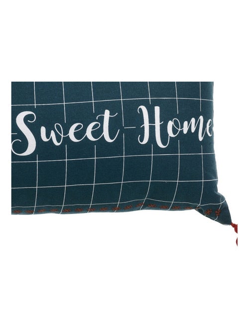 Coussin déco Coton Sweet Home - Kiabi