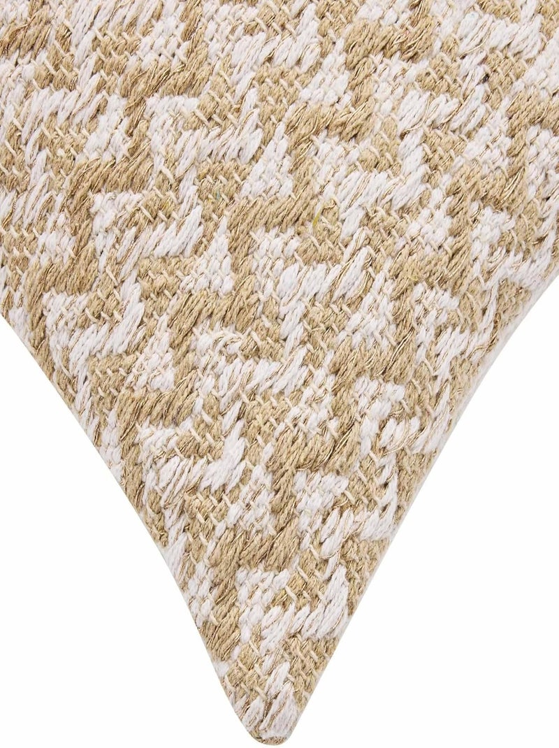 coussin déco Coton/Polyester Douceur d'Intérieur Beige - Kiabi