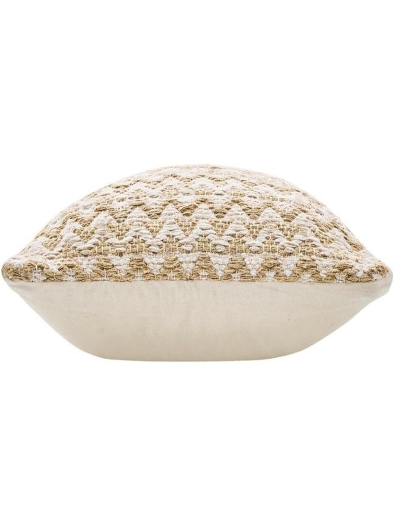 coussin déco Coton/Polyester Douceur d'Intérieur Beige - Kiabi