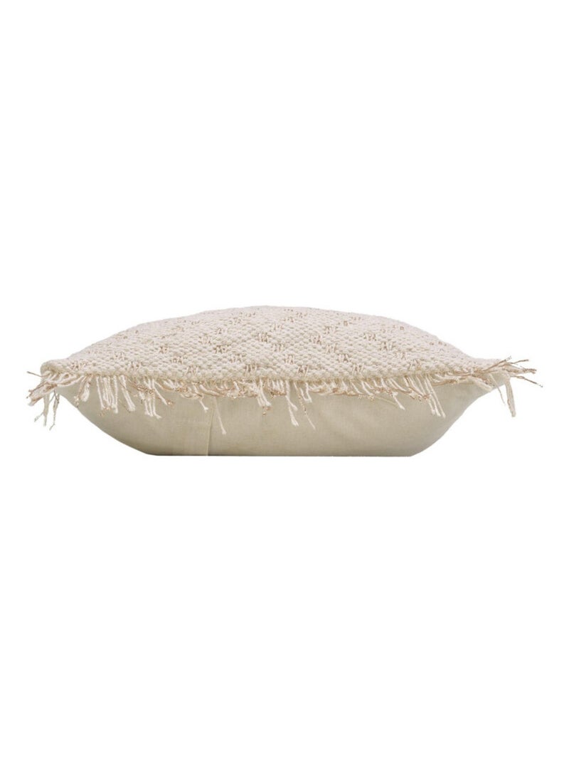 coussin déco Coton/Polyester IKAT Douceur d'Intérieur Beige - Kiabi