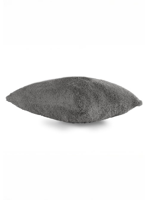 Coussin déco en coral fleece doux - AFIBEL - Kiabi