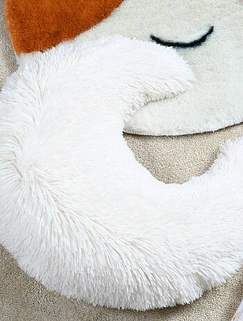 Coussin déco enfant en forme de lune