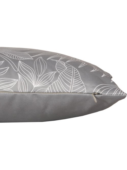 Coussin déco extérieur imperméable en Tissu déperlant Imprimé Bicolore. - Kiabi Coussin déco extérieur imperméable en Tissu déperlant Imprimé Bicolore. - Kiabi