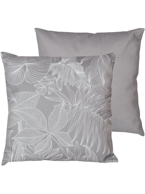 Coussin déco extérieur imperméable en Tissu déperlant Imprimé Bicolore, Lot de 2. - Kiabi Coussin déco extérieur imperméable en Tissu déperlant Imprimé Bicolore, Lot de 2. - Kiabi
