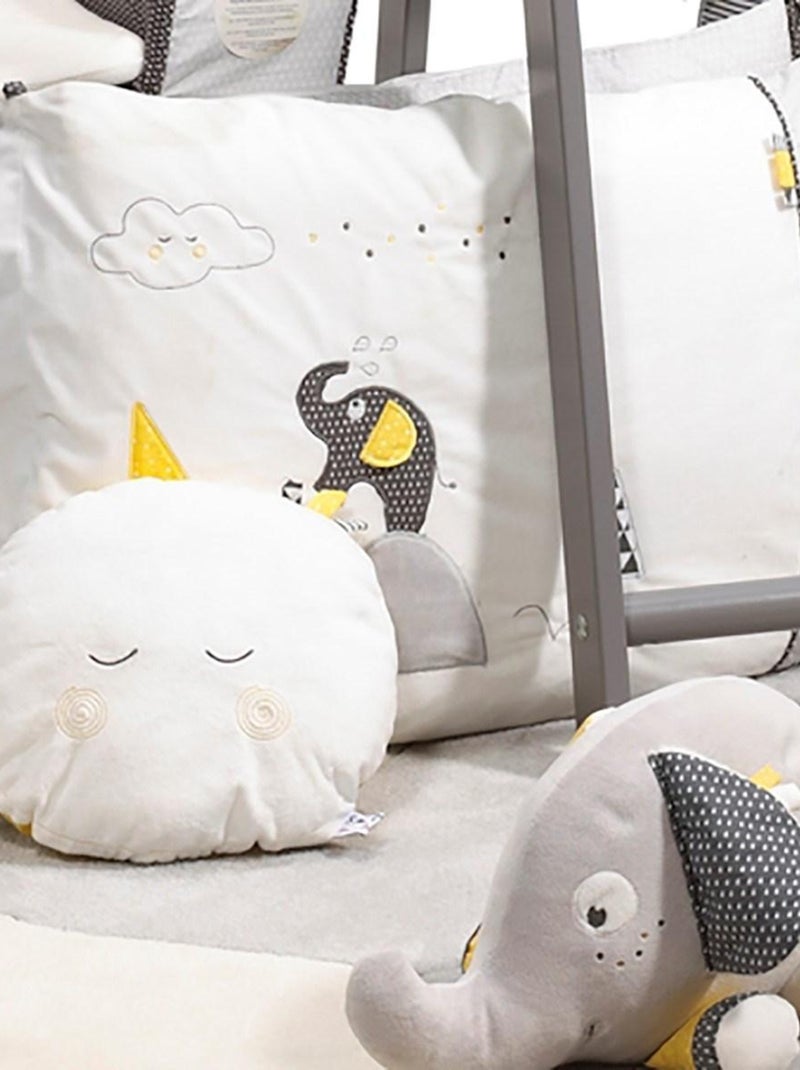 Coussin Déco Lune - SAUTHON Blanc - Kiabi