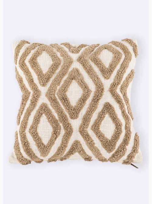 Coussin déco, motif bicolore losanges - AFIBEL - Kiabi Coussin déco, motif bicolore losanges - AFIBEL - Kiabi