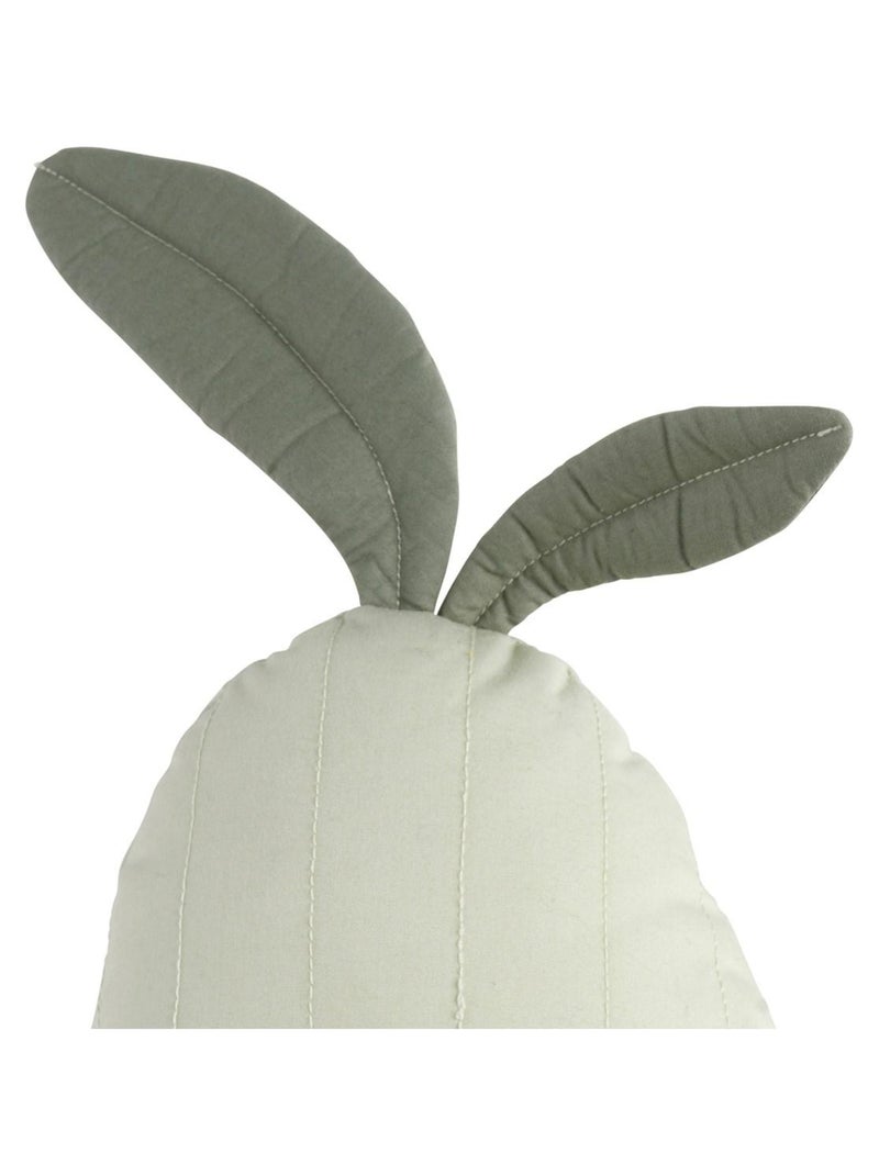 Coussin déco poire 23x36cm en coton Vert tilleul - SAUTHON Vert tilleul - Kiabi