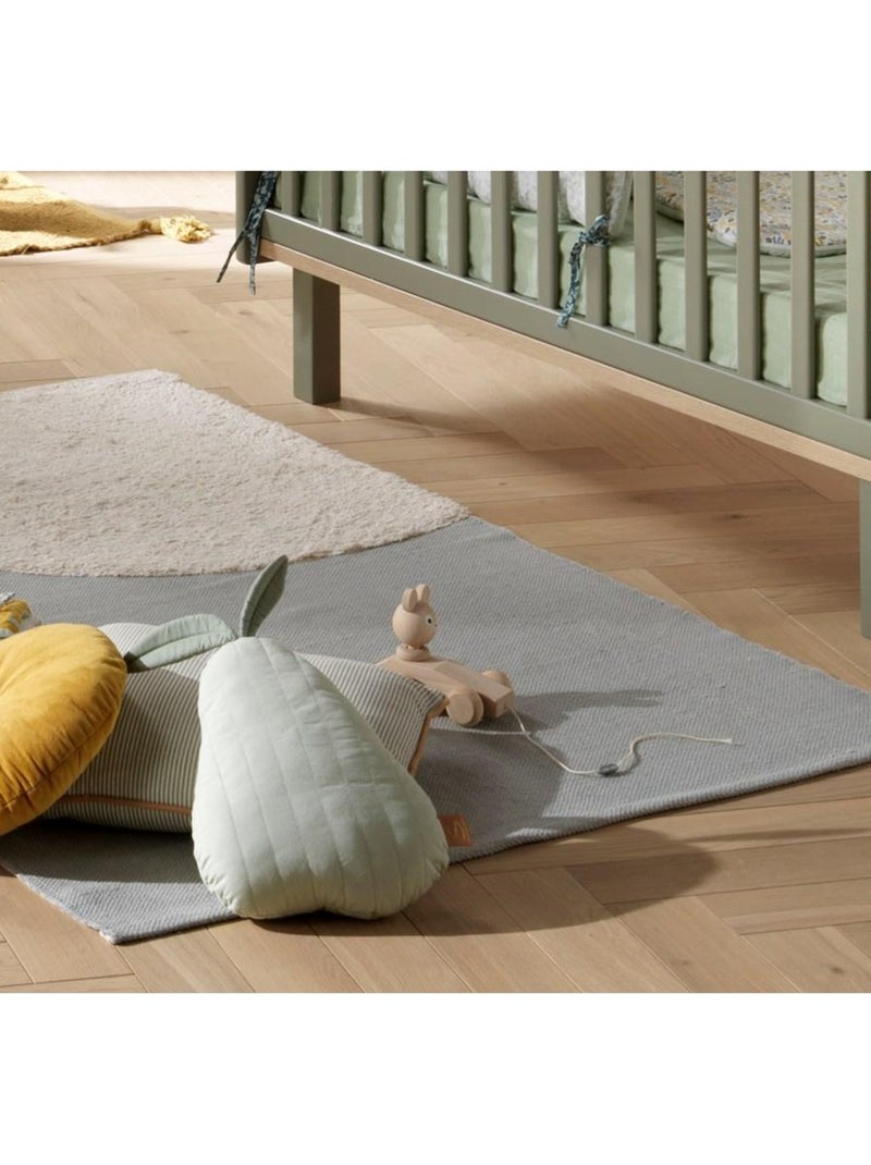 Coussin déco poire 23x36cm en coton Vert tilleul - SAUTHON Vert tilleul - Kiabi