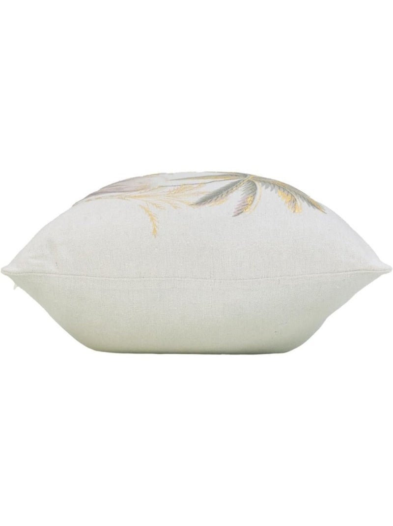 coussin déco Polycoton Douceur d'Intérieur Beige - Kiabi