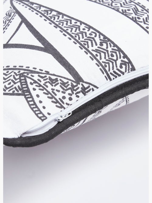 Coussin déco pur coton 40x40 cm TOGO, par Soleil d'ocre - Kiabi