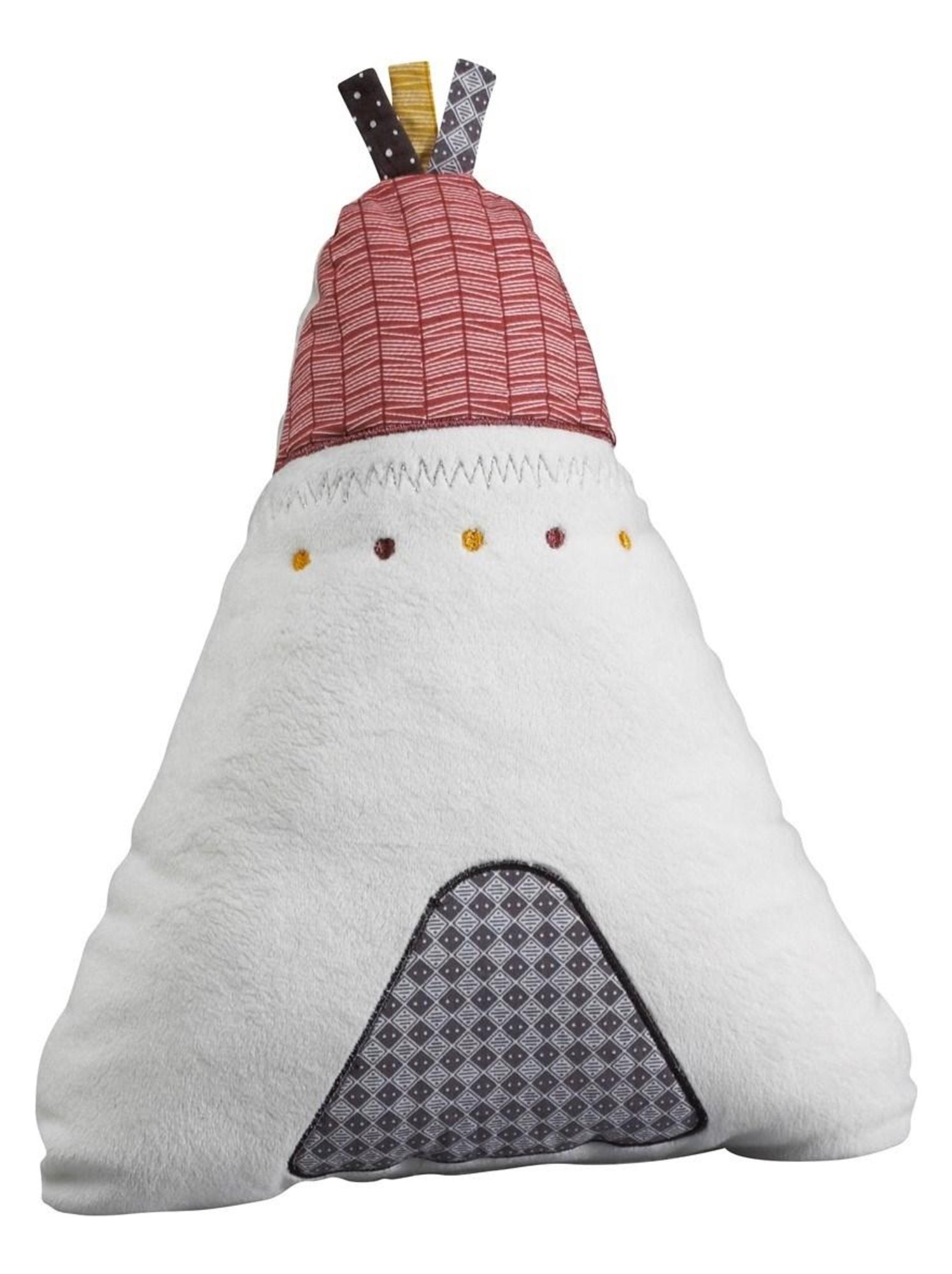Coussin Contour Ours Bébé Herding Babybest - 36x33 Cm, Polyester Doux, Lavable, Certifié Oeko-Tex - 10