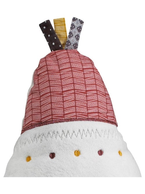 Coussin déco Tipi 27x22cm en polyester blanc - SAUTHON - Kiabi