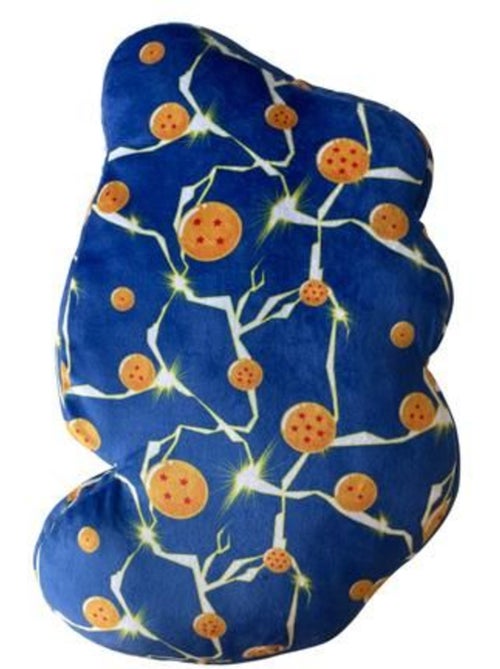 Coussin décoratif - 40x40x3 cm, bleu en velours moulé - dragon ball z - Kiabi Coussin décoratif - 40x40x3 cm, bleu en velours moulé - dragon ball z - Kiabi