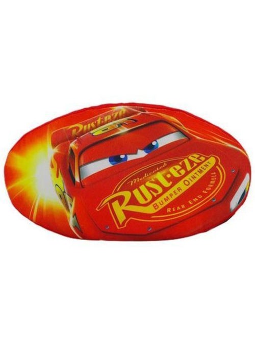 Coussin décoratif - diamètre 40 cm, rouge en velours - cars disney - Kiabi