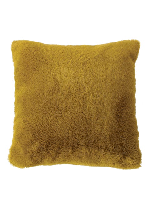 Coussin décoratif  - Effet fourrure toucher ultra doux - Kiabi
