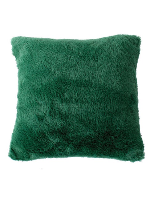Coussin décoratif  - Effet fourrure toucher ultra doux - Kiabi