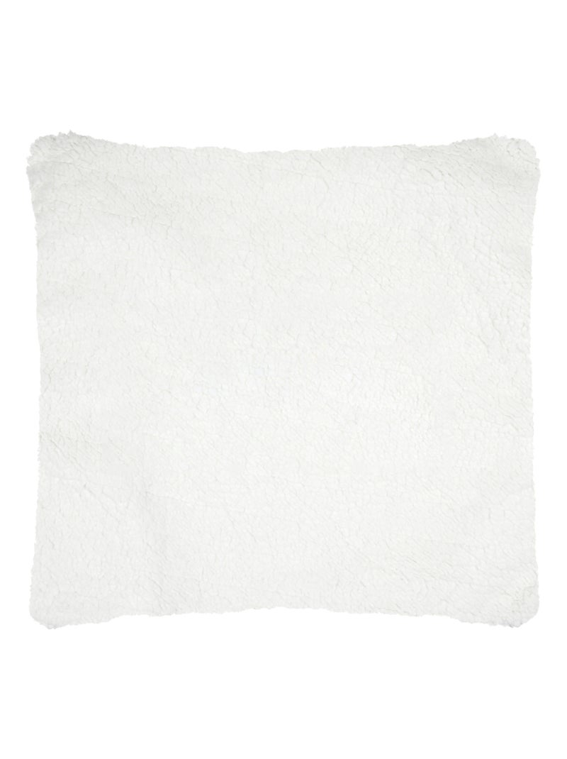 Coussin décoratif à motif cœur Taupe - Kiabi