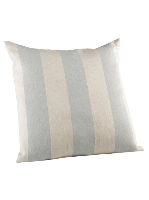 Coussin décoratif à rayures bicolores au rendu satiné - Kiabi Coussin décoratif à rayures bicolores au rendu satiné - Kiabi