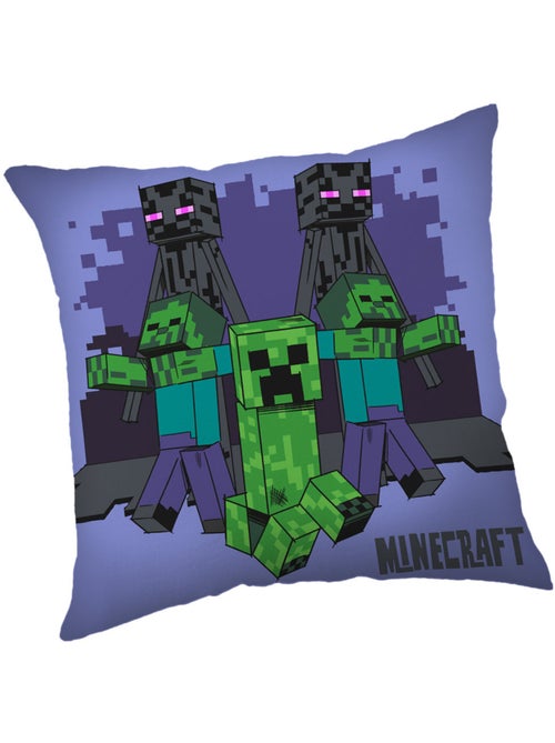 Coussin décoratif carré Minecraft Modèle 2 double face 40 x 40 cm MINECRAFT - Kiabi Coussin décoratif carré Minecraft Modèle 2 double face 40 x 40 cm MINECRAFT - Kiabi