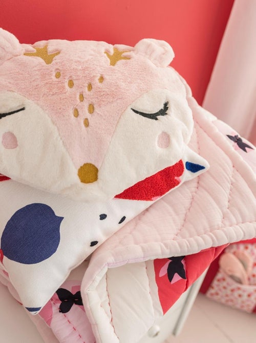 Coussin décoratif Catimini cerf pour enfant - 100% Polyester tout doux - Kiabi