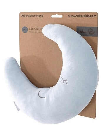 Coussin décoratif demi-lune pour chambre d'enfant 'Roba roba Style'