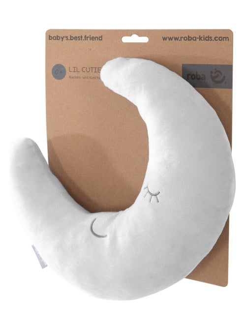 Coussin décoratif demi-lune pour chambre d'enfant 'Roba roba Style' - Kiabi