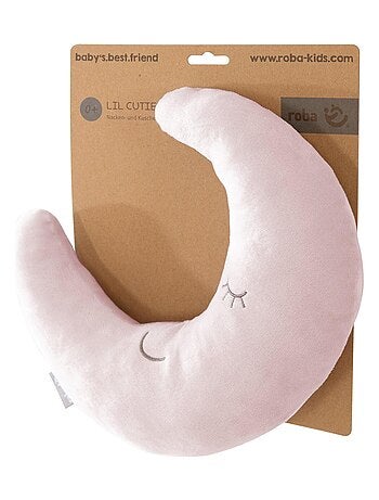 Coussin décoratif demi-lune pour chambre d'enfant 'Roba roba Style'