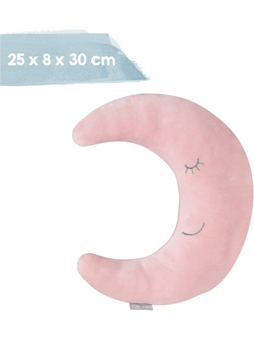 Coussin décoratif demi-lune pour chambre d'enfant 'Roba roba Style' - Kiabi