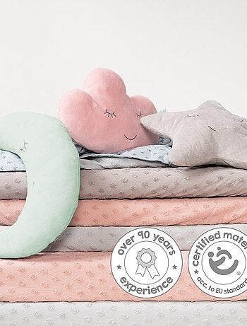 Coussin décoratif demi-lune pour chambre d'enfant 'Roba roba Style'