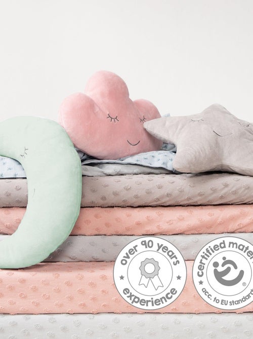 Coussin décoratif demi-lune pour chambre d'enfant 'Roba roba Style' - Kiabi
