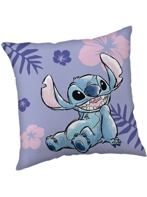 Coussin décoratif Disney Lilo & Stitch double face – 40 x 40 cm - Kiabi