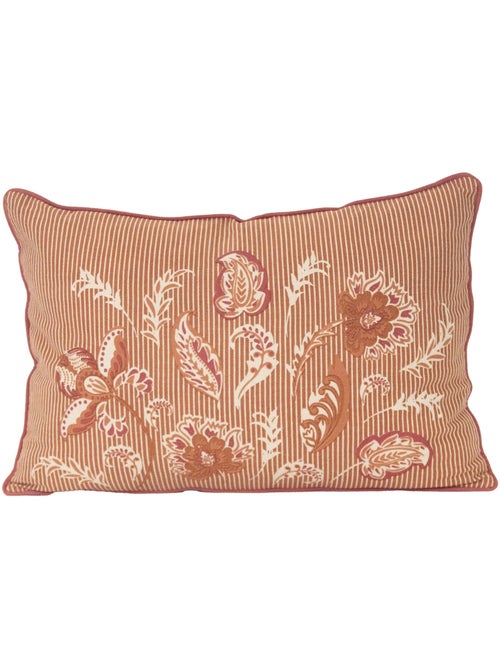 Coussin décoratif en polylin motif floral - Kiabi Coussin décoratif en polylin motif floral - Kiabi