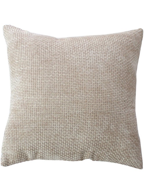 Coussin décoratif en velours chenillé - Kiabi