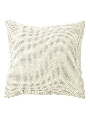 Coussin décoratif en velours chenillé