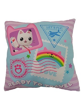 Coussin Décoratif Enfant Gabby et La Maison Magique