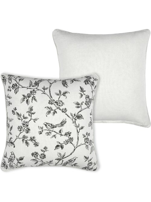Coussin décoratif imprimé floral - Kiabi